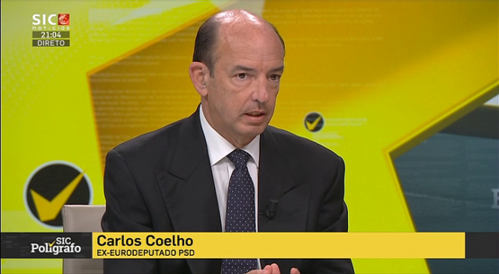 Carlos Coelho participa no programa Polígrafo SIC Europa