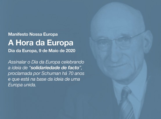 Fundadores da Nossa Europa dizem que é a Hora da Europa, num manifesto sobre o combate à Covid-19