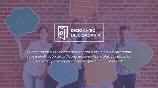 DICIONÁRIO DE CIDADANIA: Primeira abordagem