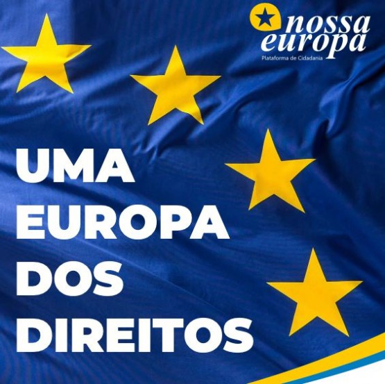 Nossa Europa manifesta-se publicamente em defesa dos direitos fundamentais